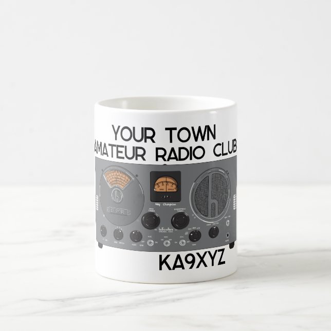 Taza De Café Receptor de radio Classic Hallicrafters S 20R (Centro)