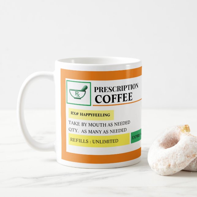 Taza De Café Receta (Con donut)