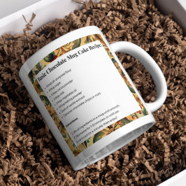 Taza De Café Receta botánica de la Edad de Oro