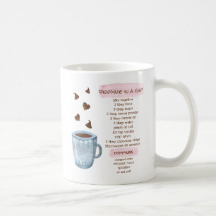Taza De Café Receta De Brownie De Chocolate En Un