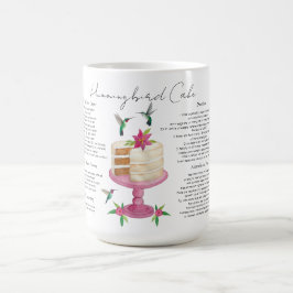 Taza De Café Receta de café de Hummingbird Cake Mug