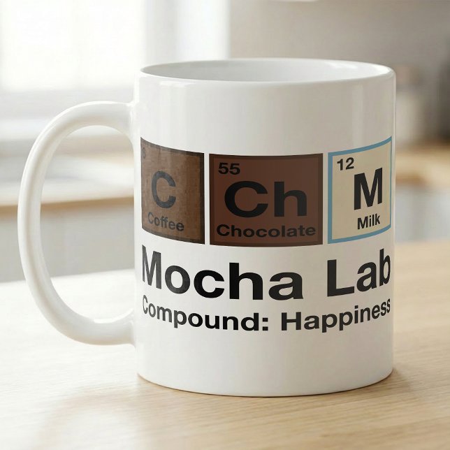 Taza De Café Receta de Café Humor Fórmula Mocha (Subido por el creador)
