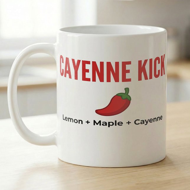 Taza De Café Receta de Cayena Kick Lemon Maple (Subido por el creador)