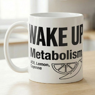 Taza De Café Receta de metabolismo de limón y cayena de ACV mat