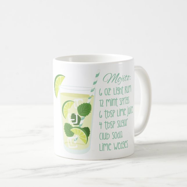 Taza De Café Receta de Mojito (Anverso derecho)
