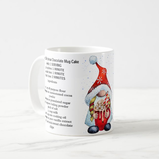 Taza De Café Receta de tarta de hongo para navidades (Anverso izquierdo)