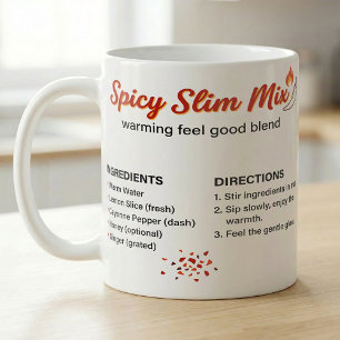 Taza De Café Receta de Té Caliente de Limón Jengibre Cayena Pic