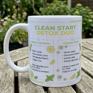 Taza De Café Receta de té de limón y jengibre Restablecer Manza