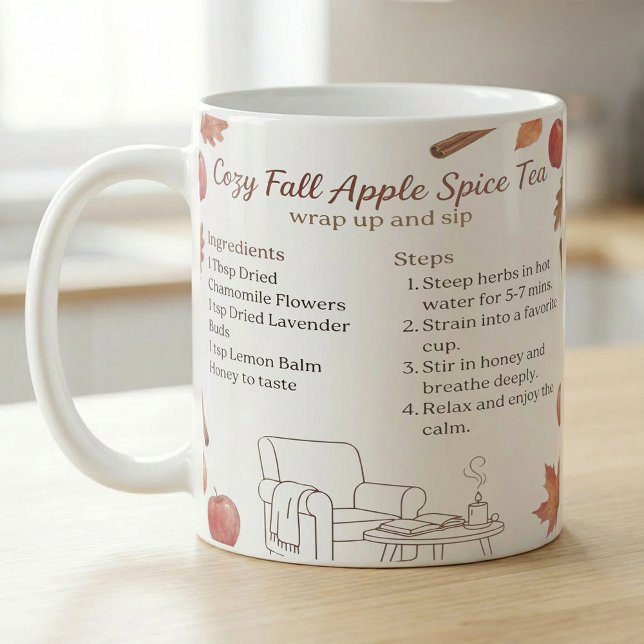 Taza De Café Receta de té de manzana especiada de otoño (Subido por el creador)