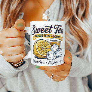 Taza De Café Receta de Té del Vino de la Casa del Sur