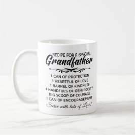 Taza De Café Receta de un abuelo especial - Abuelo Mug