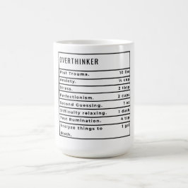 Taza De Café Receta para pensadores generales