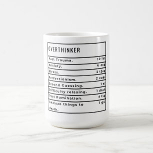 Taza De Café Receta para pensadores generales