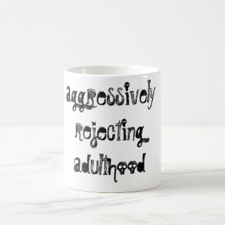 Taza De Café rechazar la adultez