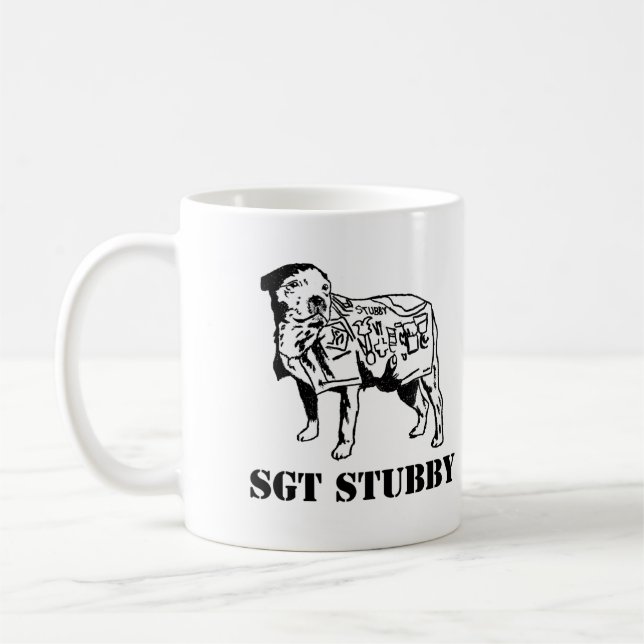 TAZA DE CAFÉ RECHONCHA DE SGT (Izquierda)