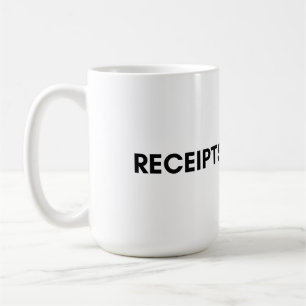 Taza De Café recibos