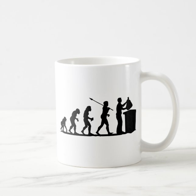 Taza De Café Reciclaje (Derecha)