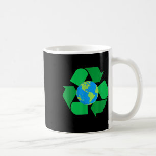 Taza De Café Reciclaje del planeta Tierra Medio Ambiente de Pro