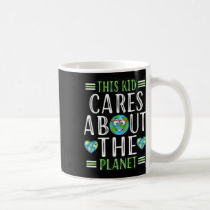 Taza De Café Reciclar A Este Niño Cuida A Planeta Salvar El Art
