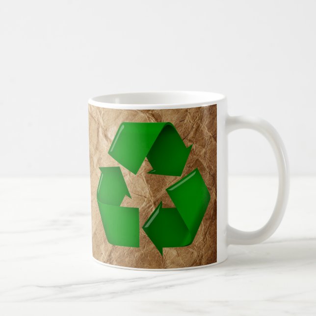 Taza De Café Reciclar - Papel arruinado (Derecha)