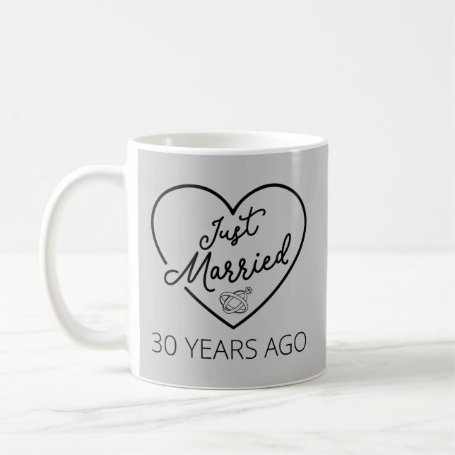 Taza De Café Recién casado hace 30 años III (Izquierda)