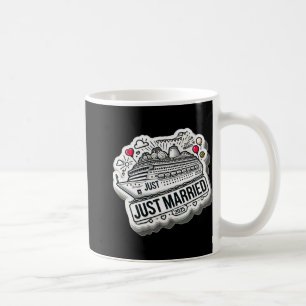 Taza De Café Recién Casados 2025 Anillos de Boda Pareja Nuevos
