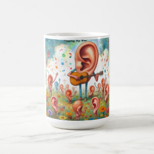 Taza De Café Recital de Guitarra de Oreja: Tocando de Oído