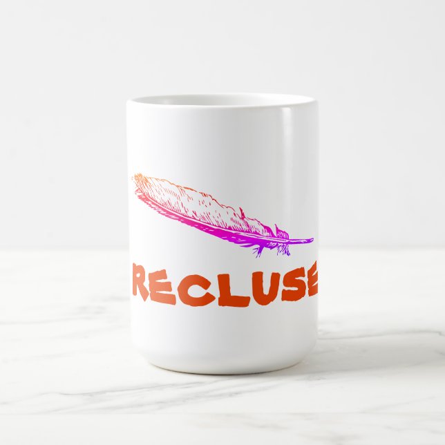 Taza De Café Recluir Feather Mug (Centro)