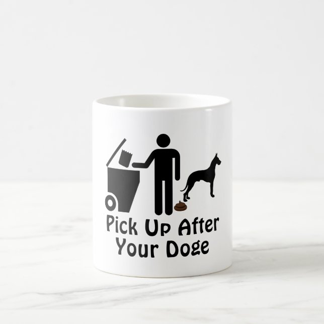 Taza De Café Recoge Después De Tu Café Doge Mug (Centro)