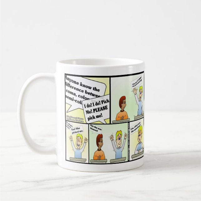 Taza De Café ¡Recógeme! (Izquierda)