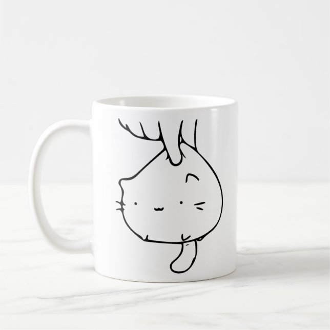 Taza De Café Recoger gato (Izquierda)