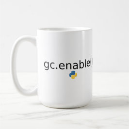 Taza De Café recolector de elementos no utilizados en Python
