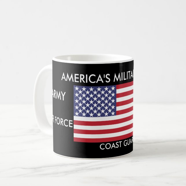 TAZA DE CAFÉ RECOPILACIÓN DE REGALOS MILITARES (Anverso izquierdo)