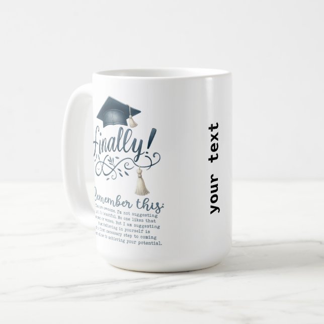 Taza De Café Recordar esto (Anverso izquierdo)