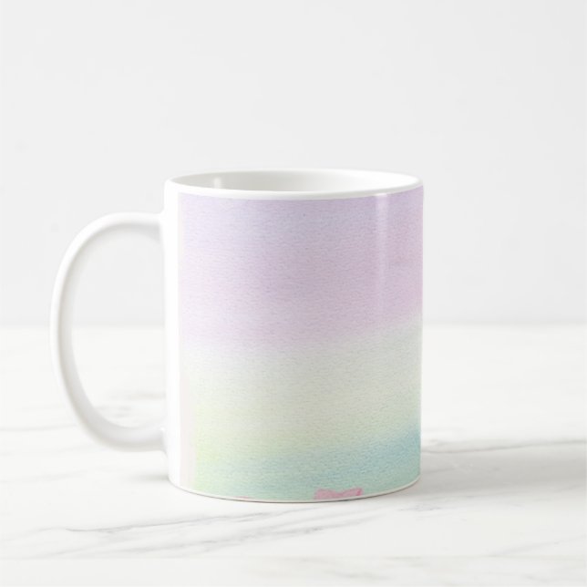 Taza De Café Recordatorio de plantilla de fondo (Izquierda)