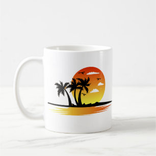 Taza De Café Recorrido por la playa
