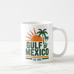 Taza De Café Recorrido retro del Golfo de México