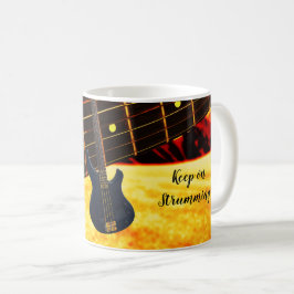 Taza De Café Recortando mi Guitarra Café Mug