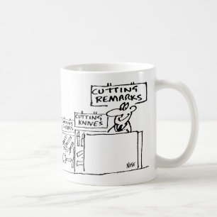 Taza De Café Recortar comentarios en un almacén de hardware