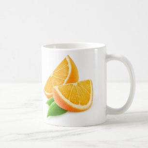 Taza De Café Recortes de naranja