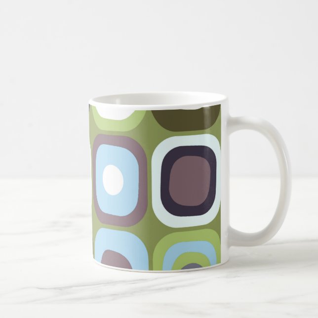 Taza De Café Rectángulos modernos 32 de Eames (Derecha)