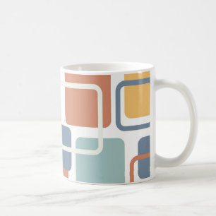 Taza De Café Rectángulos modernos 3 de Eames