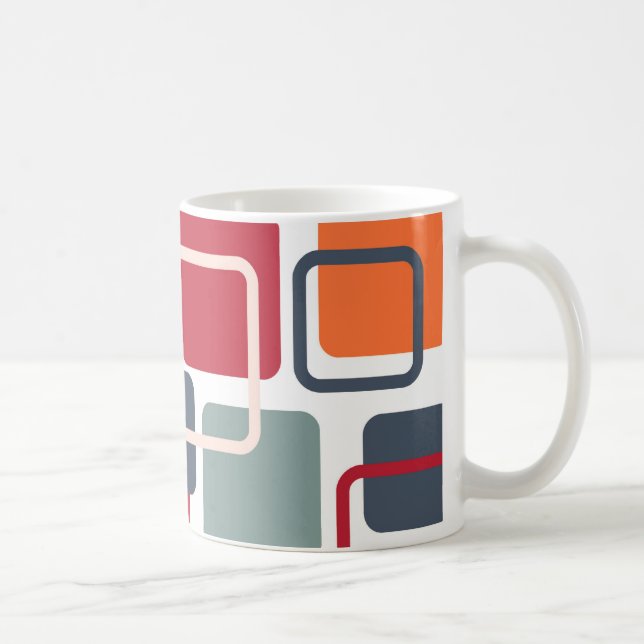 Taza De Café Rectángulos modernos 4 de Eames (Derecha)