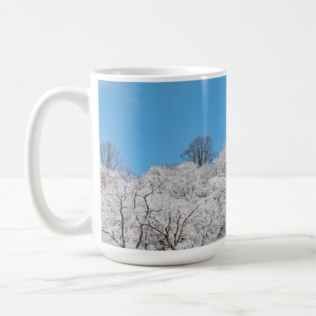 Taza De Café Recubrimiento de nieve (Izquierda)