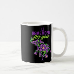 Taza De Café Recuerda por ti Concienciación sobre el Alzheimer 