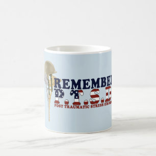 TAZA DE CAFÉ RECUERDE P.T.S.D. II