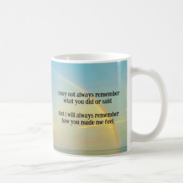 Taza De Café "Recuerde siempre" (Derecha)