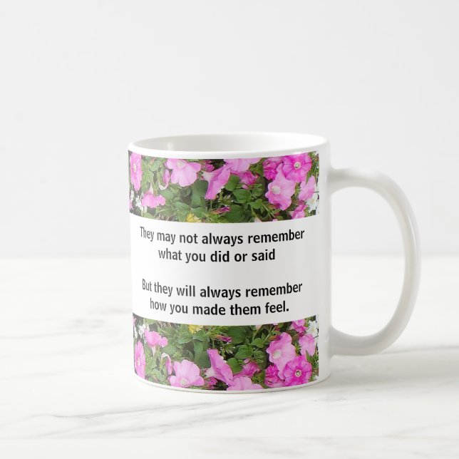 Taza De Café "Recuerde siempre" (Derecha)