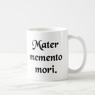 Taza De Café Recuerde su mortalidad