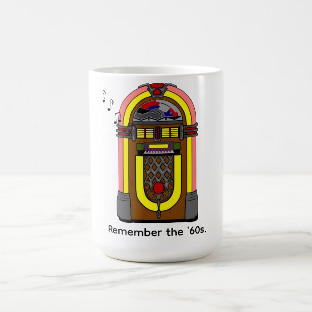 Taza De Café Recuerden los años 60 (Centro)